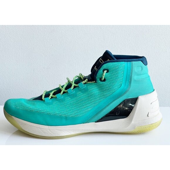 Under Armour Curry 3 "Reign Water" Size 15 - Picture 7 of 11